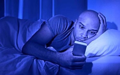 How blue light prevents beauty rest